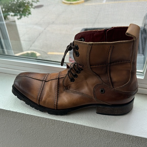 Jo Ghost men's Italian leather boots size EU 43.5 / US men's 10.5 - Picture 3 of 10